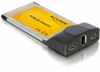 Adaptador PCMCIA 2xFireWire B/1x FireWire A