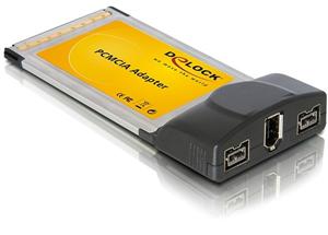 Adaptador PCMCIA 2xFireWire B/1x FireWire A