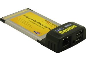 Adaptador PCMCIA GLAN/USB2.0
