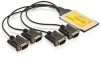 Adaptador PCMCIA 4xSerial