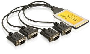 Adaptador PCMCIA 4xSerial