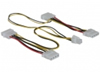 Adaptador P4 2x4Pin 5¼" + 4PinP4