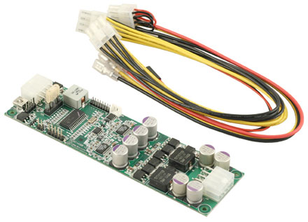 Placa Conversora DCDC-USB-200 (de 6-34V a 5-24V, máx.180W)